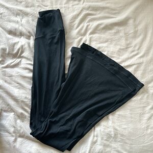 AERIE Black Flare Leggings Size S